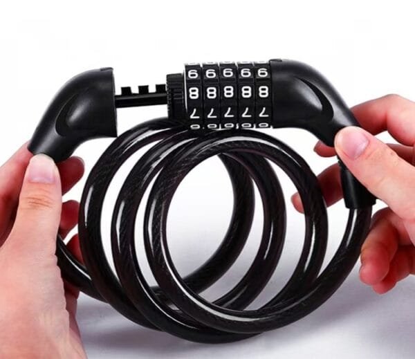 Bicycle combination lock(black) - Image 3